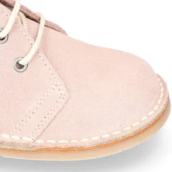Bota Safari niños con cordones en piel serraje para PRIMAVERA.