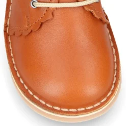 Bota Safari niños con cordones y ondas en piel EXTRA SUAVE.