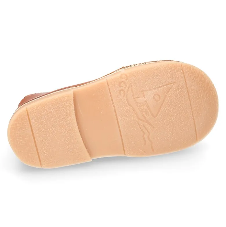 Bota Safari niños con cordones y ondas en piel EXTRA SUAVE.