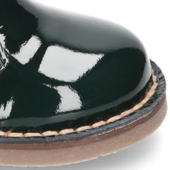 Bota Safari o Pisacacas niño con cordones en piel charol.
