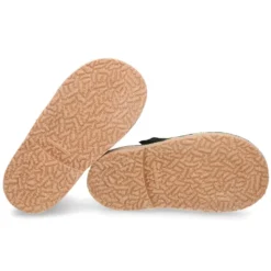 Bota Safari o Pisacacas sin cordones en piel serraje.