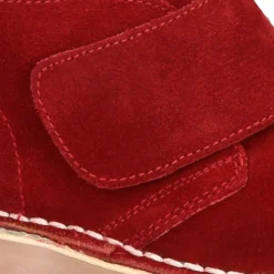 Bota Safari o Pisacacas sin cordones en piel serraje.