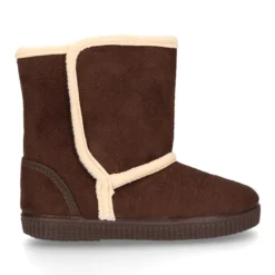 Botas forradas con cierre adherente y suela tipo bamba en Serratex.