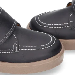 Bota zapatilla tipo MOCASÍN sin cordones en PIEL NAPA.