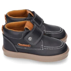 Bota zapatilla tipo MOCASÍN sin cordones en PIEL NAPA.