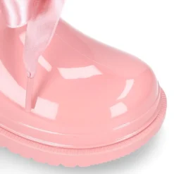 Botita agua niña con cuello pelo y lazo BIMBI SOFT.