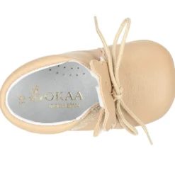 Botita badana bebé OSITO sin cordones en piel napa extra suave.