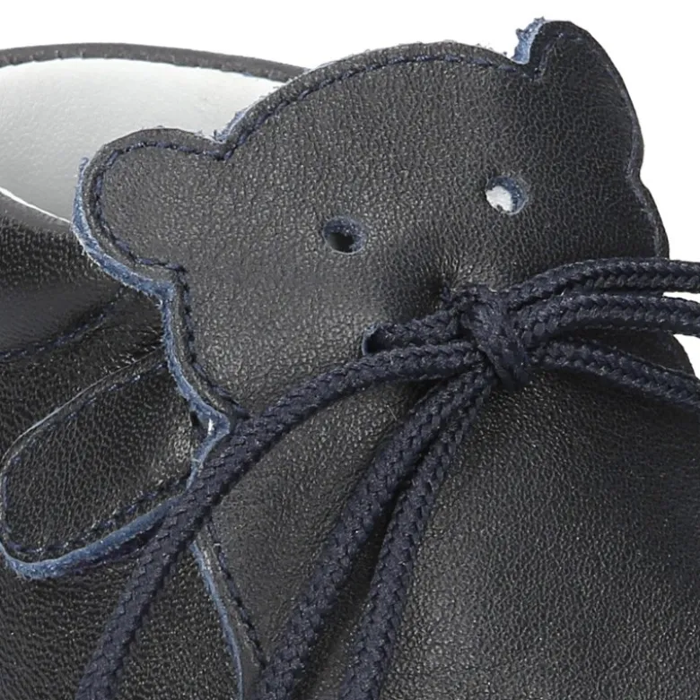 Botita badana bebé OSITO sin cordones en piel napa extra suave.