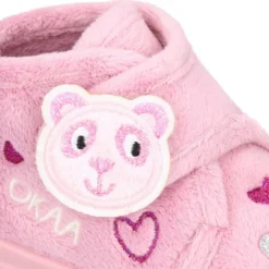 Botita casa niñas OKAA OSITO sin cordones.