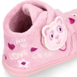 Botita casa niñas OKAA OSITO sin cordones.