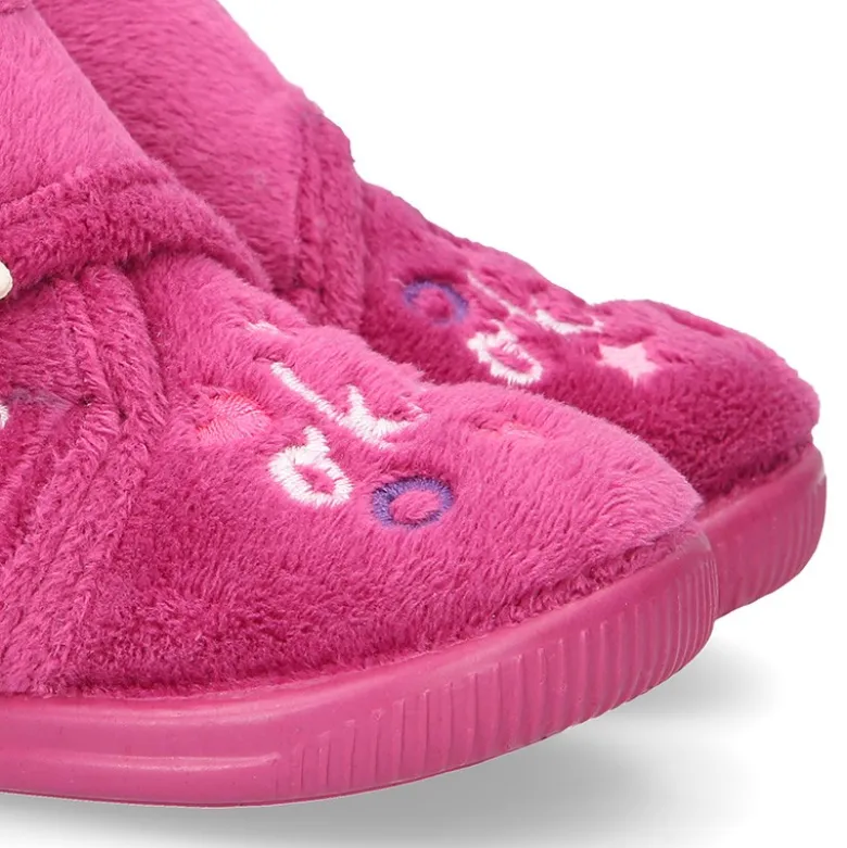 Botita casa niñas UNICORNIO OKAA sin cordones.