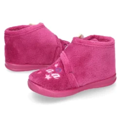 Botita casa niñas UNICORNIO OKAA sin cordones.