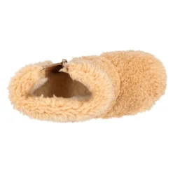 Botita casa niños cierre cremallera en lana tipo PELUCHE.