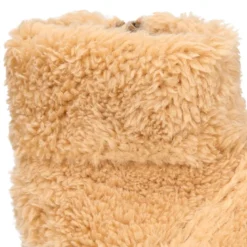 Botita casa niños cierre cremallera en lana tipo PELUCHE.