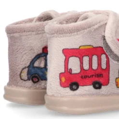 Botita casa niños COCHES sin cordones.