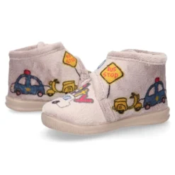 Botita casa niños COCHES sin cordones.