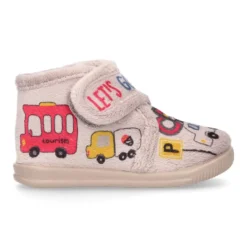Botita casa niños COCHES sin cordones.