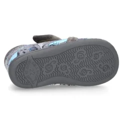 Botita casa niños estampado DINOSAURIOS sin cordones.