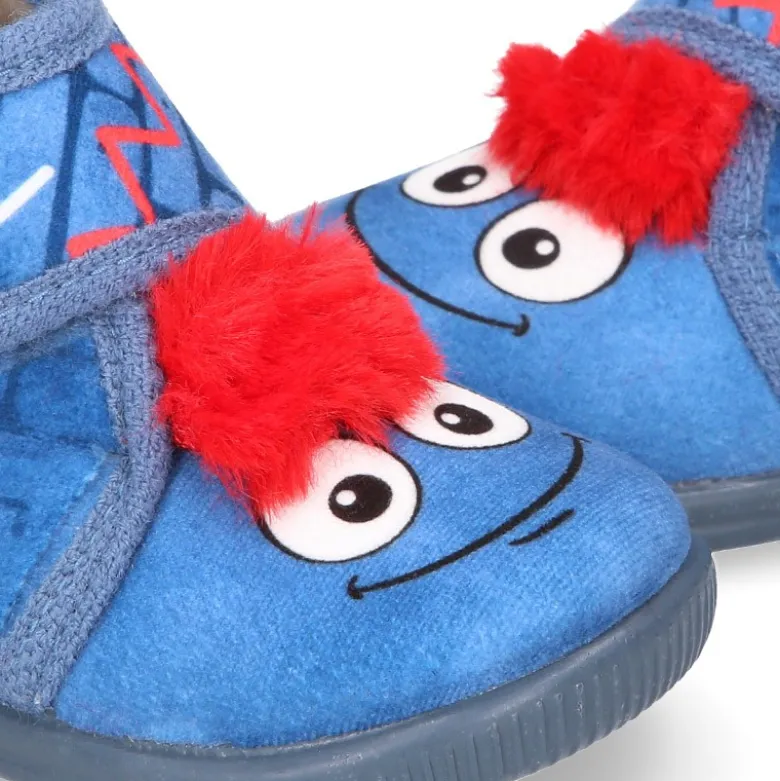 Botita casa niños MONSTER sin cordones.