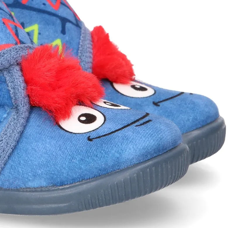 Botita casa niños MONSTER sin cordones.