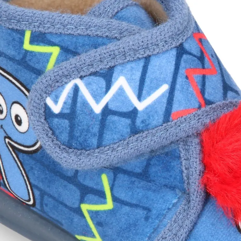 Botita casa niños MONSTER sin cordones.