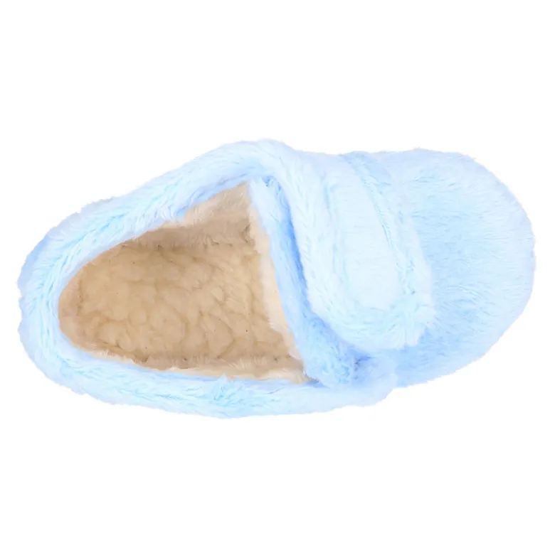 Botita casa niños sin cordones en SUAPEL suave.