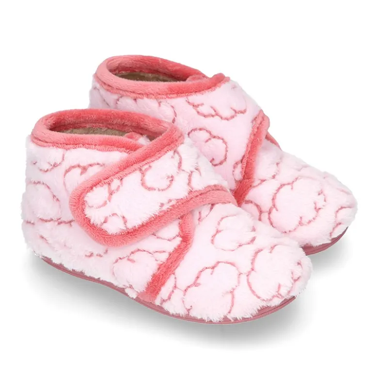 Botita casa NUBES sin cordones para peques.