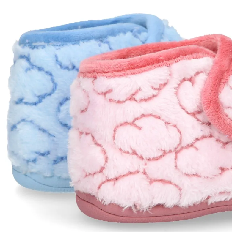Botita casa NUBES sin cordones para peques.