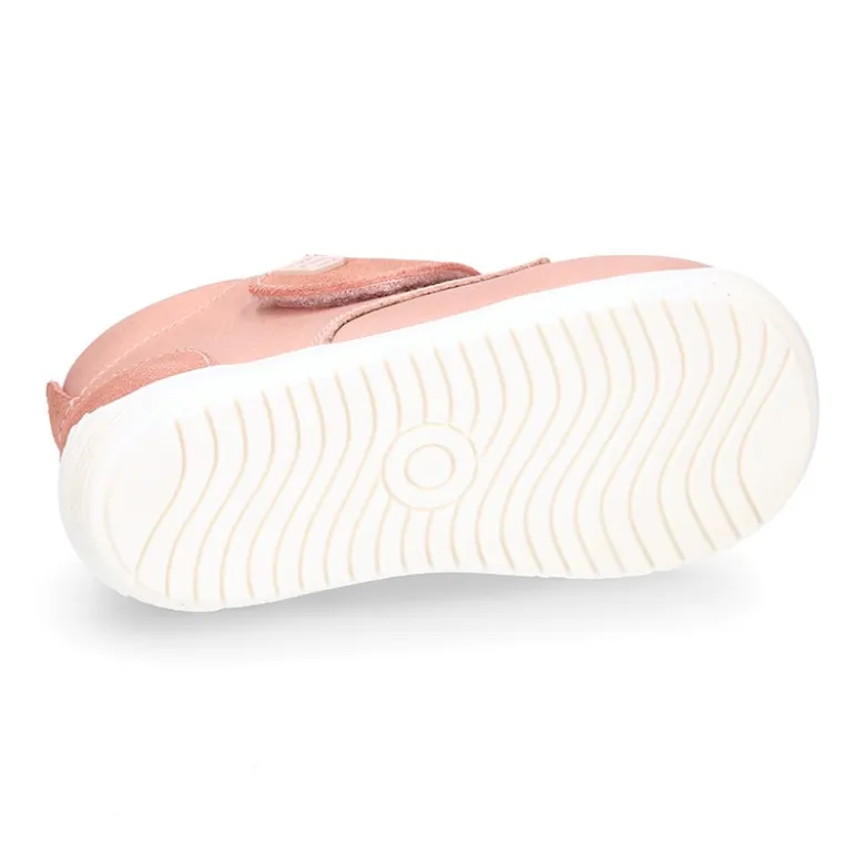 Botita casual niños OKAA FLEX sin cordones y puntera en Piel Napa SUAVE.