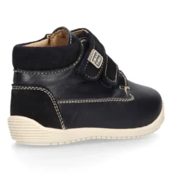 Botita casual respetuosa niños OKAA FLEX sin cordones y puntera en Piel Napa en colores OTOÑALES.