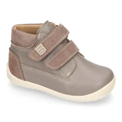 Botita casual respetuosa niños OKAA FLEX sin cordones y puntera en Piel Napa en colores OTOÑALES.