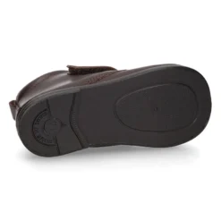 Botita colegial niños y primeros pasos sin cordones en piel lavable.