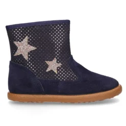 Botita con cremallera y ESTRELLAS en serratex.