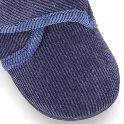 Botita de casa niños sin cordones en pana fina.