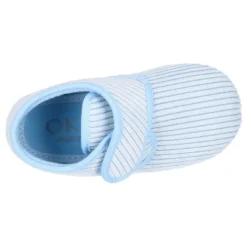Botita de casa niños sin cordones pana fina.