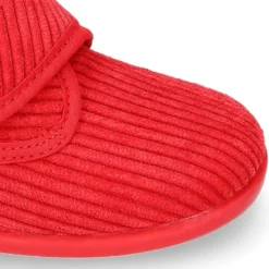 Botita de casa niños sin cordones pana fina.