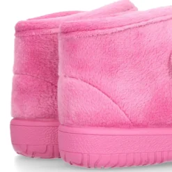 Botita de casa sin cordones BUHITO en lana.