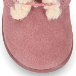 Botita niños en piel serraje con diseño con BORREGO.