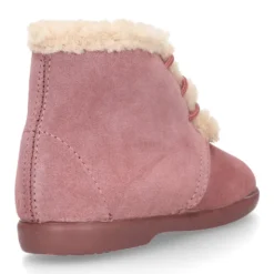 Botita niños en piel serraje con diseño con BORREGO.