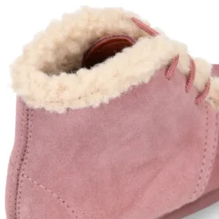 Botita niños en piel serraje con diseño con BORREGO.