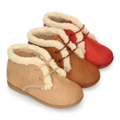 Botita niños en Serratex con diseño con BORREGO.