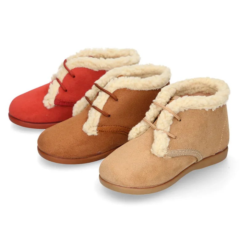 Botita niños en Serratex con diseño con BORREGO.