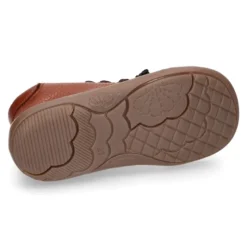 Botita niños SPORT con cremallera y cordones elásticos en piel.