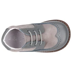 Botita niños SPORT vestir en piel combinada.