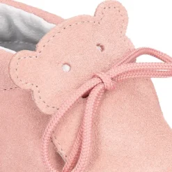 Botita safari bebé osito con suela súper flexible en piel serraje