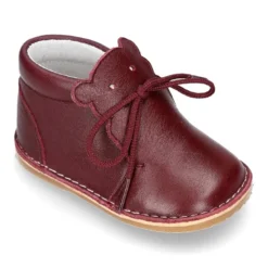 Botita Safari bebé OSITO con suela SUPER FLEXIBLE en piel napa extra suave.
