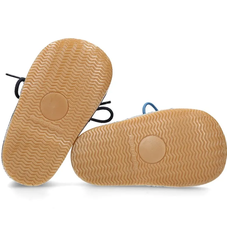 Botita Safari bebé OSITO con suela SUPER FLEXIBLE en piel napa extra suave.