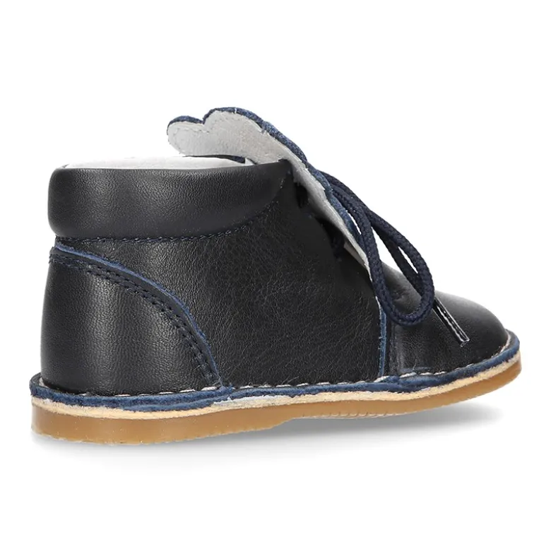 Botita Safari bebé OSITO con suela SUPER FLEXIBLE en piel napa extra suave.
