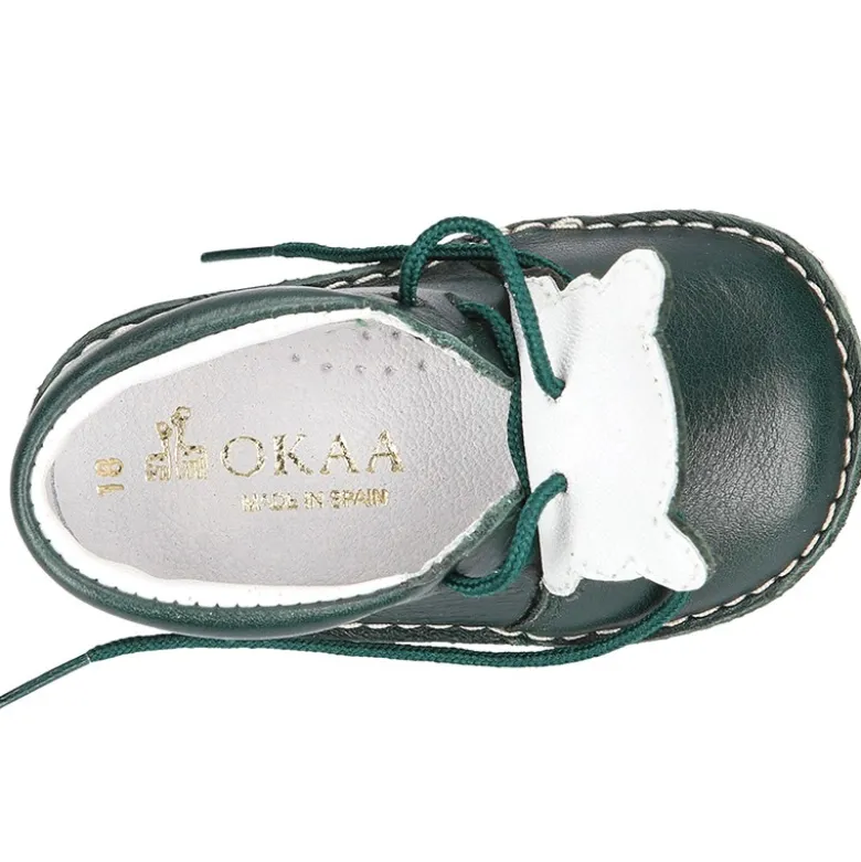 Botita Safari bebé OSITO con suela SUPER FLEXIBLE en piel napa extra suave.