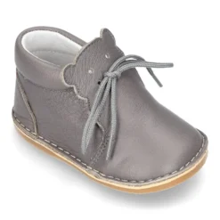 Botita Safari bebé OSITO con suela SUPER FLEXIBLE en piel napa extra suave.